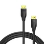Vention Cable DisplayPort HCDBI 1.4 8K 3 Metros Macho a Macho Negro